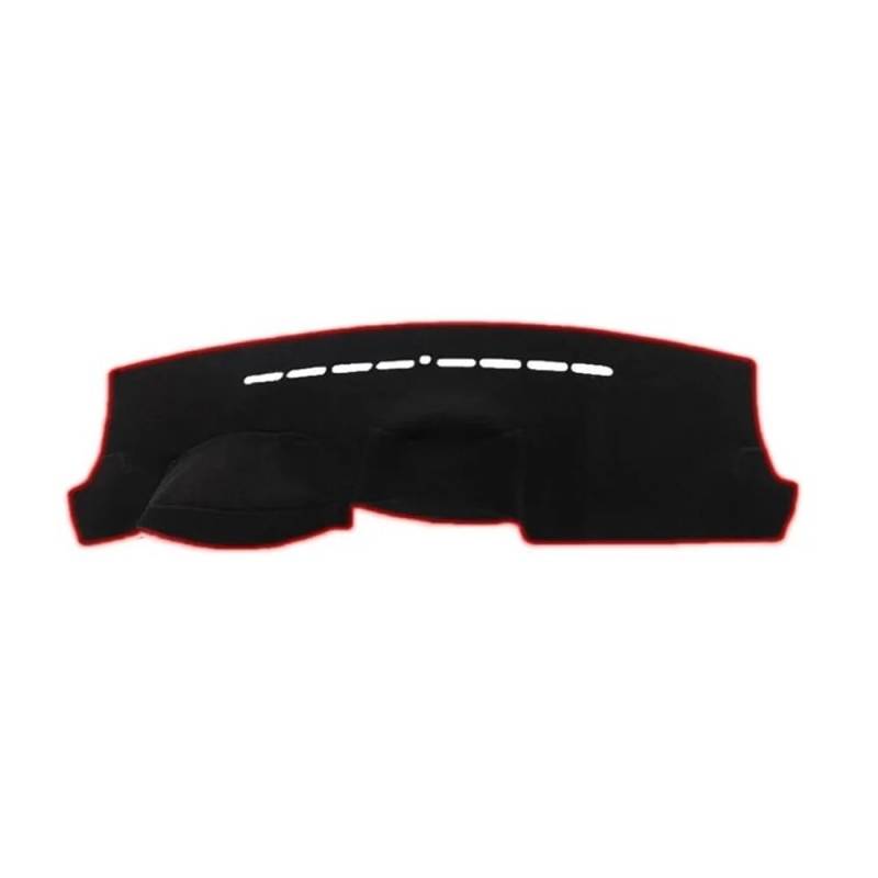 Armaturenbrett-Pad Armaturenbrett-Abdeckungsmatte Dashmat Sonnenschutz Teppich Teppich Für Hyun&dai Für Tucson 2005 2006 2007 2008 2009(Left Hand Drive,Red Edge) von QGBUSQ