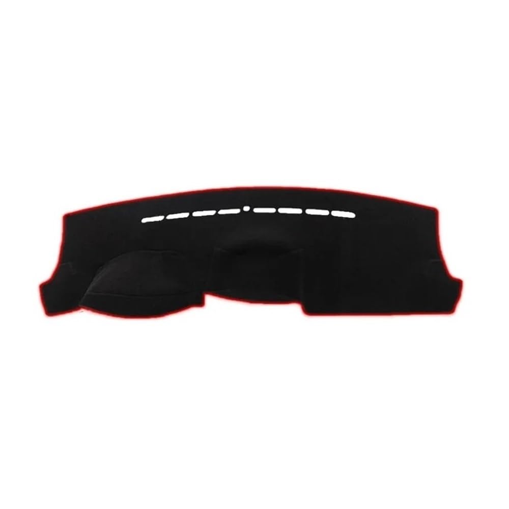Armaturenbrett-Pad Armaturenbrett-Abdeckungsmatte Dashmat Sonnenschutz Teppich Teppich Für Hyun&dai Für Tucson 2005 2006 2007 2008 2009(Right Hand Drive,Red Edge) von QGBUSQ