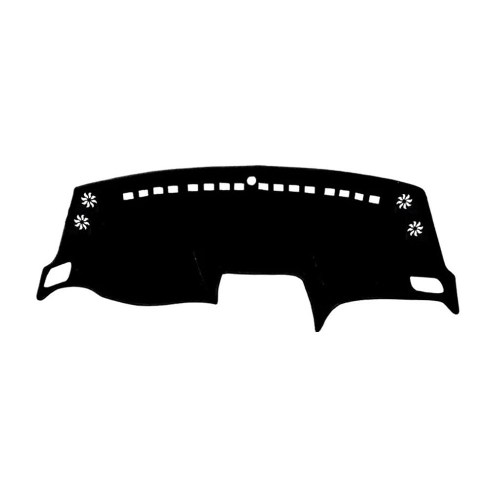 Armaturenbrett-Pad Auto Armaturenbrett Abdeckung Dash Matte Pad Instrument Sonnenschirm Teppich Für J&eep Für Renegade 2015 2016 2017 2018 2019 2020 2021 2022 2023(Left Hand Drive) von QGBUSQ