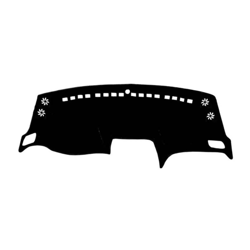 Armaturenbrett-Pad Auto Armaturenbrett Abdeckung Dash Matte Pad Instrument Sonnenschirm Teppich Für J&eep Für Renegade 2015 2016 2017 2018 2019 2020 2021 2022 2023(Left Hand Drive) von QGBUSQ