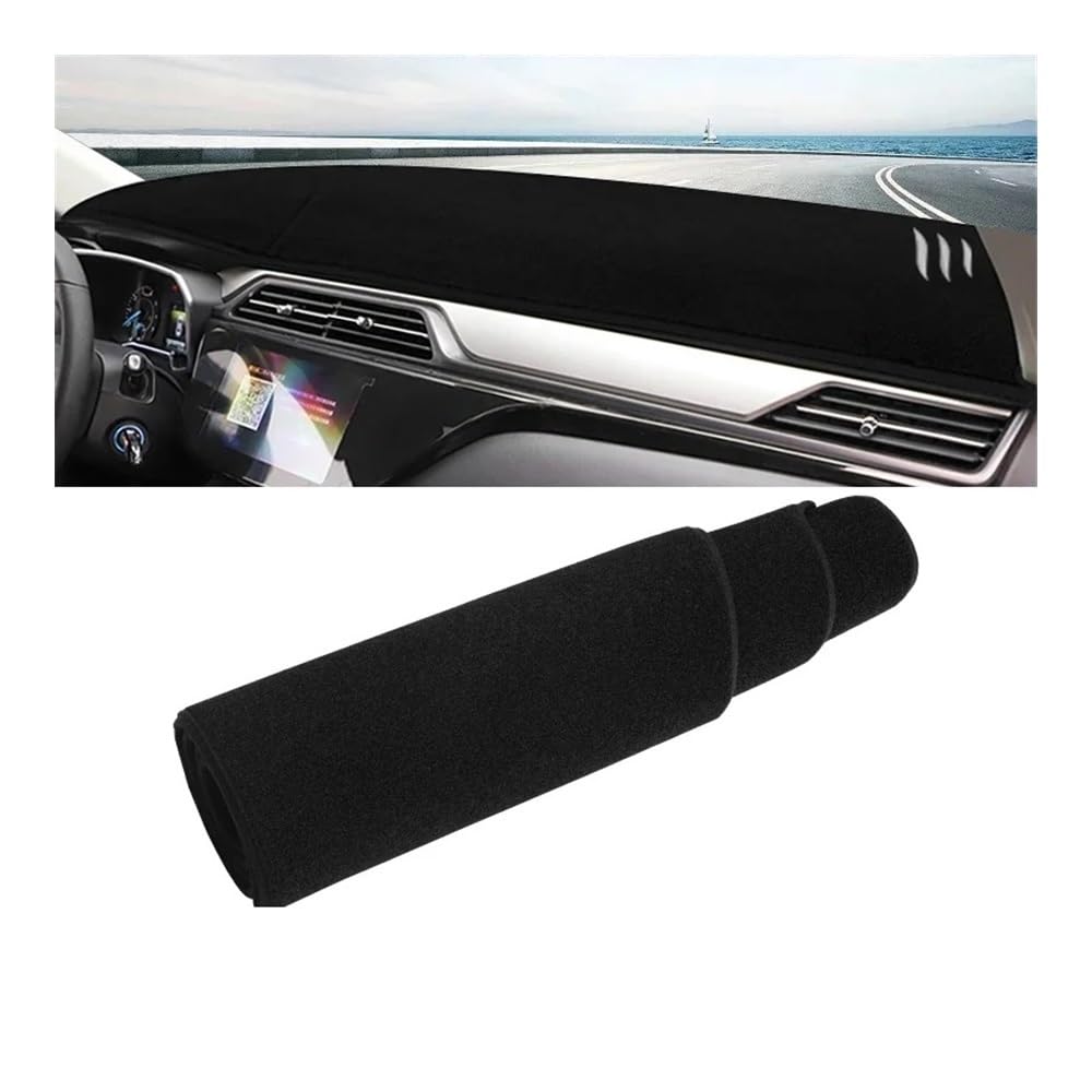 Armaturenbrett-Pad Auto Dashboard Abdeckung Dash Matte Sonnenschutz Vermeiden Licht Nicht-slip Pad Innen Für For&d Für Territorium 2019 2020 2021(A Black side) von QGBUSQ