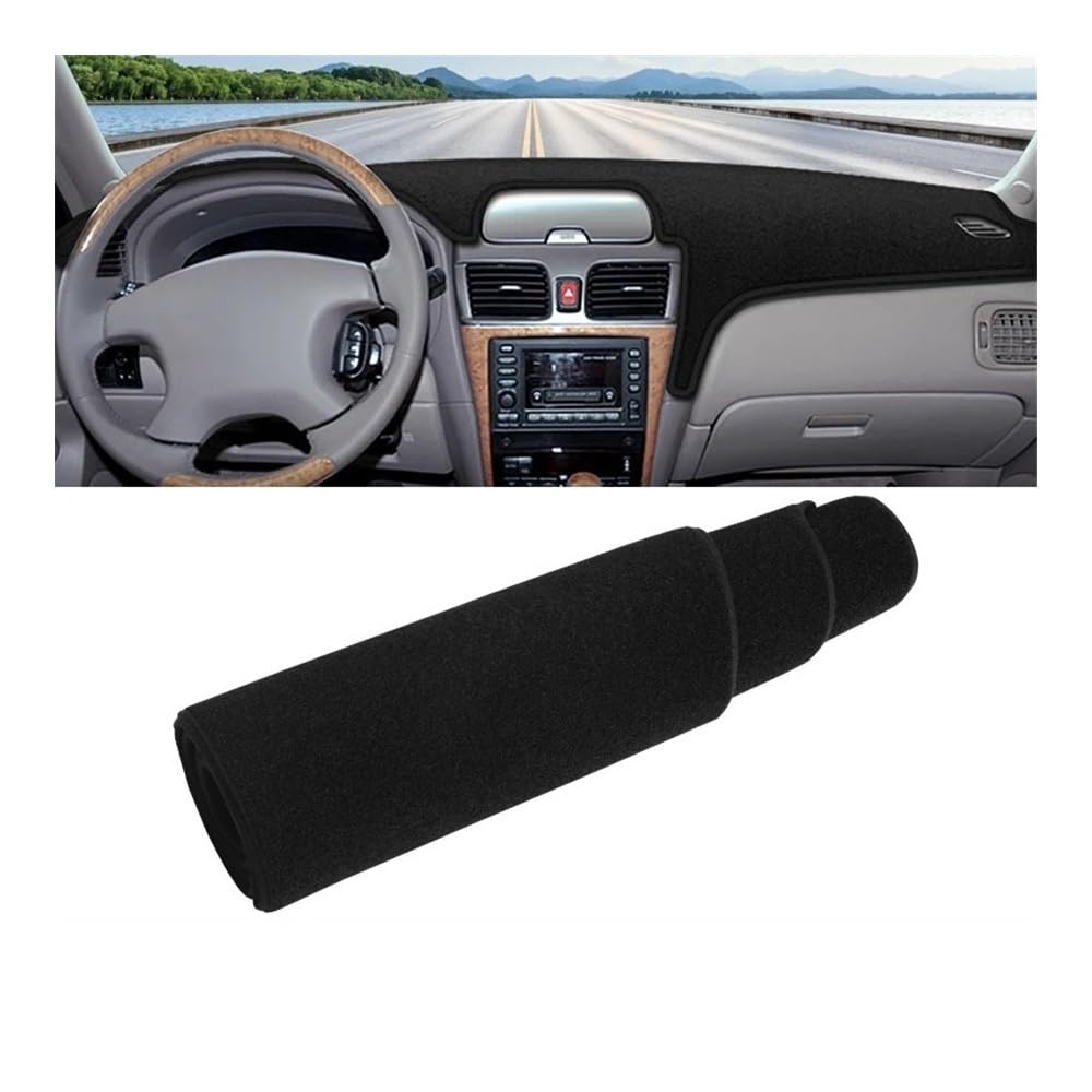Armaturenbrett-Pad Auto Dashboard Abdeckung Matte Dash Board Sonnenschutz Pad Für N&issan Für Sentra B15 2000 2001 2002 2003 2004 2005 2006(LHD Black Side) von QGBUSQ