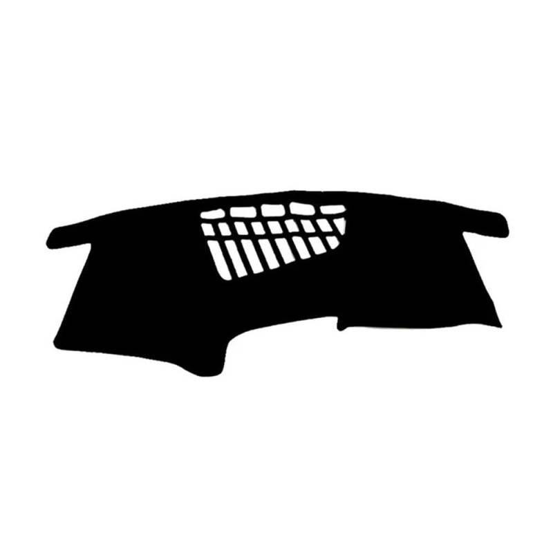 Armaturenbrett-Pad Auto Dashboard Abdeckung Matte Pad Dashmat Sonnenschutzdach Teppich Für Q5 2009 2010 2011 2012 2013 2014 2015 2016(RHD,Black(Black Edge)) von QGBUSQ
