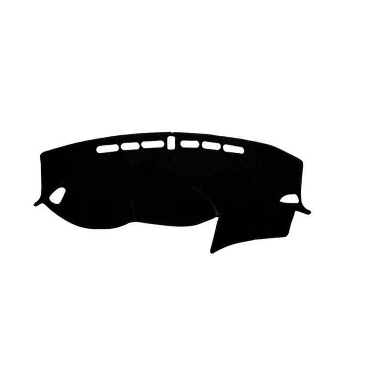 Armaturenbrett-Pad Auto Dashboard Abdeckung Matte Sonnenschutz Pad Teppiche Für Hyun&dai Für Tucson TL NX4 2015 2016 2017 2018 2019 2020 2021 2022 2023(LHD 2015-2018 Black) von QGBUSQ