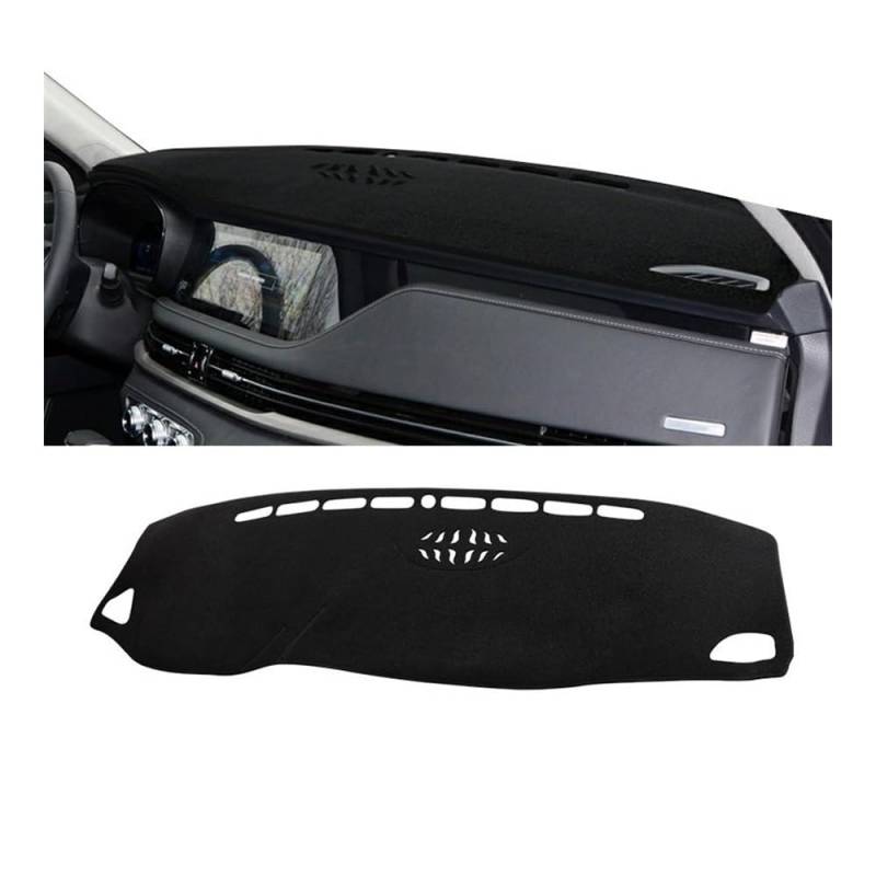 Armaturenbrett-Pad Auto Dashboard Abdeckung Sonnenschutz Matten Vermeiden Licht Pads Fall Teppiche Für Changan Für CS95 2019 2020 2021 2022 2023(A Black Side) von QGBUSQ