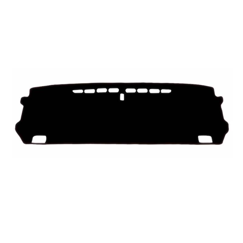 Armaturenbrett-Pad Auto Styling Dashboard Abdeckung Matte Pad Für Hon┐da Für Fit Jazz GR GS 2020 2021 2022 2023 Dashmat Sonnenschirm Teppich(LHD,Black(Black Edge)) von QGBUSQ