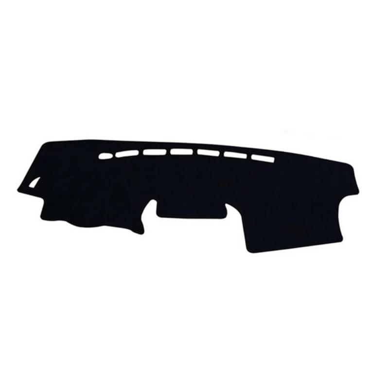 Armaturenbrett-Pad Auto Styling Dashmat Für Toy&ota Für R&AV4 XA30 2006 2007 2008 2009 2010 2011 2012 Dashboard Abdeckung Matte Pad Sonnendach Teppich(RHD,Black(Black Edge)) von QGBUSQ