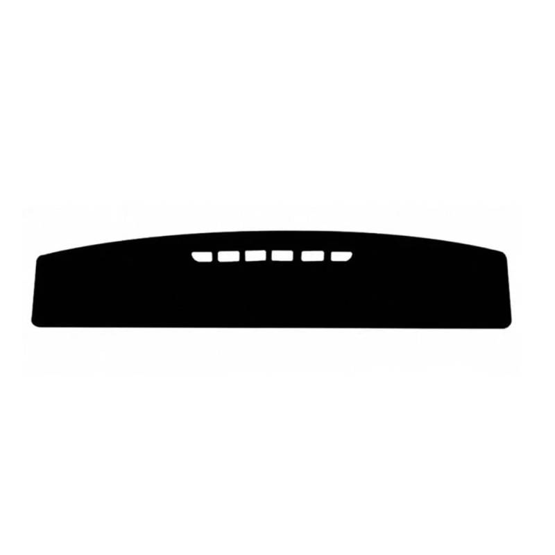 Armaturenbrett-Pad Auto-Styling Für Great Wall Für GWM Für TANK 300 2021 2022 2023 2024 Armaturenbrettabdeckung Matte Dashpad Instrument Sonnenschutzdach Teppich(LHD,Black(Black Edge)) von QGBUSQ