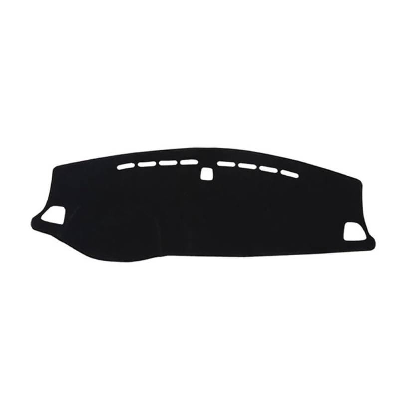 Armaturenbrett-Pad Auto Styling Für Hyun&dai Für Tucson TL 2019 2020 2021Dashboard Abdeckung Matte Pad Dashmat Instrument Sonnenschutzdach Teppich(LHD,Black(Black Edge)) von QGBUSQ