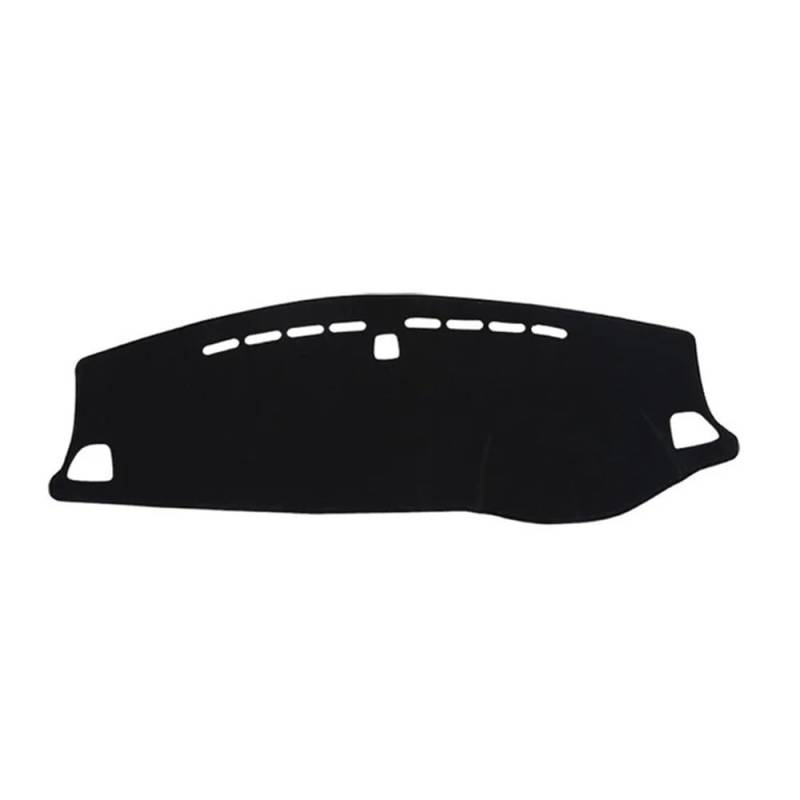 Armaturenbrett-Pad Auto Styling Für Hyun&dai Für Tucson TL 2019 2020 2021Dashboard Abdeckung Matte Pad Dashmat Instrument Sonnenschutzdach Teppich(RHD,Black(Black Edge)) von QGBUSQ