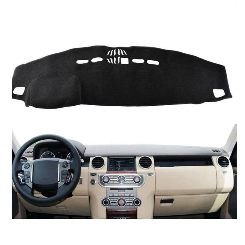 Armaturenbrett-Pad Dashmat-Abdeckung Konsolen-Armaturenbrett-Panel Hitzebeständig Teppich Armaturenbrett-Streifen Für Land Rover Range Rover Sport LR3 2005–2016(Left Hand Drive) von QGBUSQ