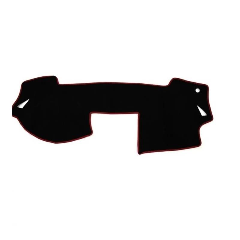 Armaturenbrett-Pad Dashmat Dash Matte Pad Dashboard Abdeckung Sonnenschutz Auto Für Maz&da 6 GH Atenza 2008 2009 2010 2011 2012 2013(Right Hand Drive,Red Edge) von QGBUSQ