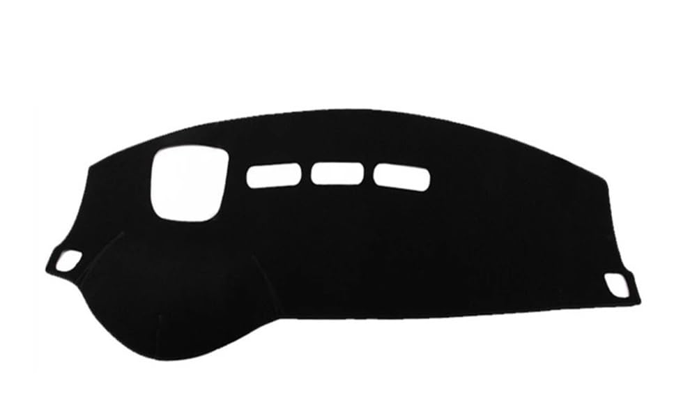 Armaturenbrett-Pad Dashmat Dashboard Cover Pad Matte Instrument Teppich Sonnenblende Schützen Teppich Auto Für Peuge&ot 508sw 508GT RXH 2010-2018(LHD With LCD) von QGBUSQ