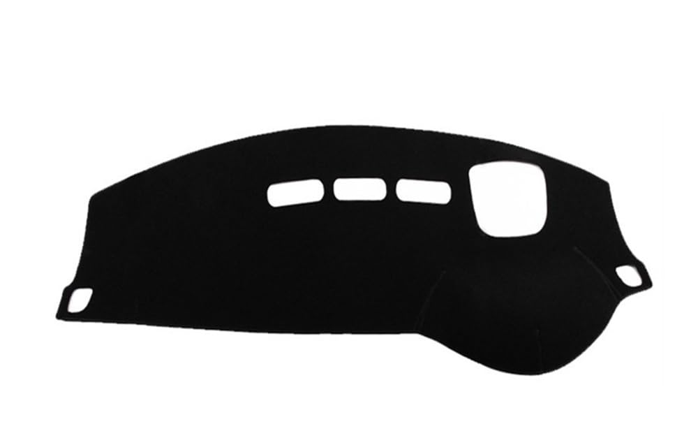 Armaturenbrett-Pad Dashmat Dashboard Cover Pad Matte Instrument Teppich Sonnenblende Schützen Teppich Auto Für Peuge&ot 508sw 508GT RXH 2010-2018(RHD With LCD) von QGBUSQ