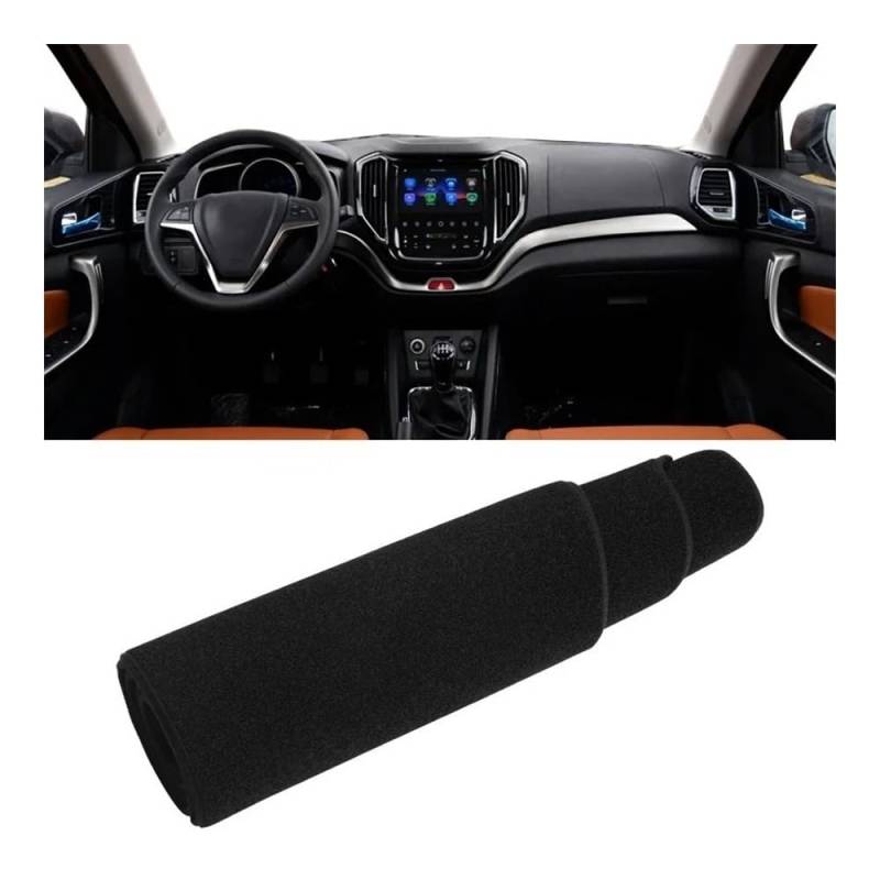 Armaturenbrett-Pad Für Changan Für CX70 2016 2017 2018 2019 Auto Dashboard Abdeckung Dash Matte Sonnenschutz Vermeiden Licht Nicht-slip Pad(Black Side) von QGBUSQ