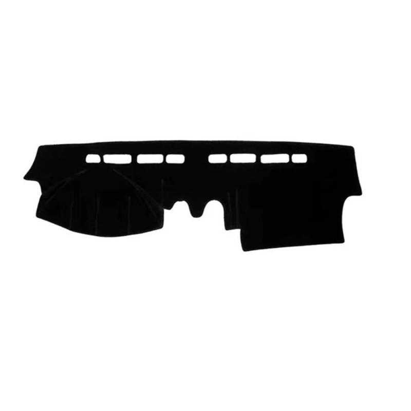Armaturenbrett-Pad Für Great Wall Für Haval H3 H5 2010 2011 2012 Armaturenbrettabdeckung Matte Pad Schutz Dashmat Sonnenschutzdach Teppich Teppich Auto(LHD,Black(Black Edge)) von QGBUSQ
