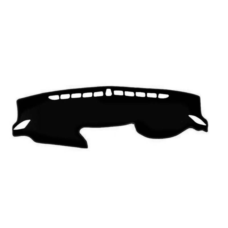 Armaturenbrett-Pad Für Hyun&dai Für Creta IX25 2020 2021 2022 2023 2024 Auto Dashboard Abdeckung Matte Teppich Dashmat Sonnenschutzdach Schützen Teppich(RHD,Black(Black Edge)) von QGBUSQ