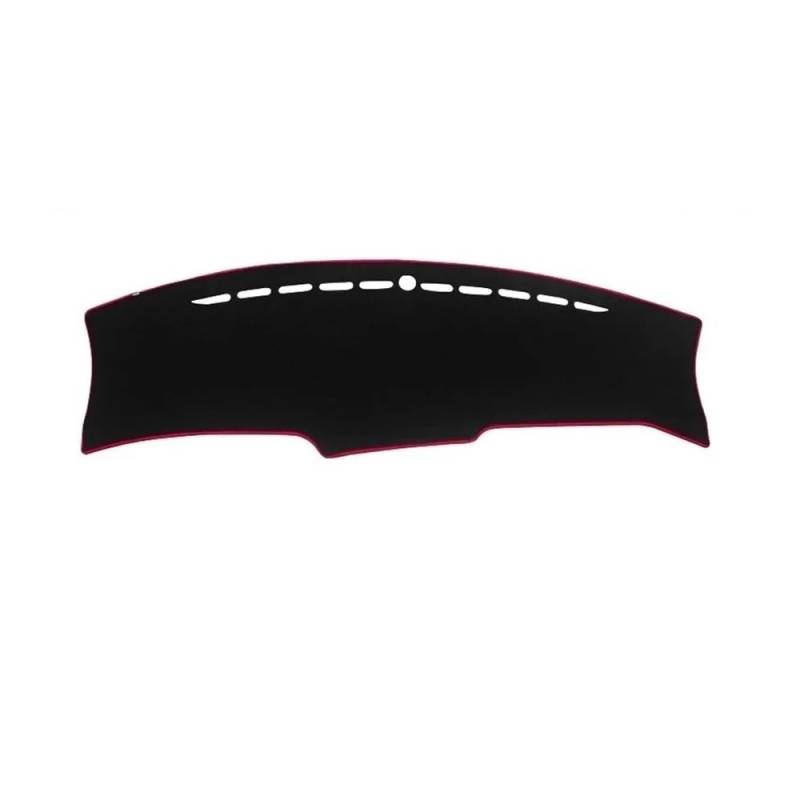 Armaturenbrett-Pad Für Hyun&dai Für Tucson NX4 2021 2022 2023 2024 Auto-Armaturenbrettabdeckung Armaturenbrettmatte Sonnenschutz Lichtschutz Rutschfeste Unterlage(A RHD Red Side) von QGBUSQ