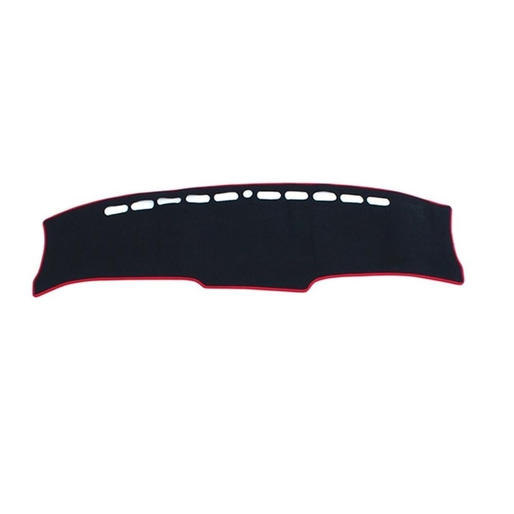 Armaturenbrett-Pad Für Hyun&dai Für Tucson NX4 2021 2022 2023 2024 Auto Dashboard Abdeckung Dash Matte Sonnenschutz Instrument Schreibtisch Nicht-slip Pad(A Red Side RHD) von QGBUSQ