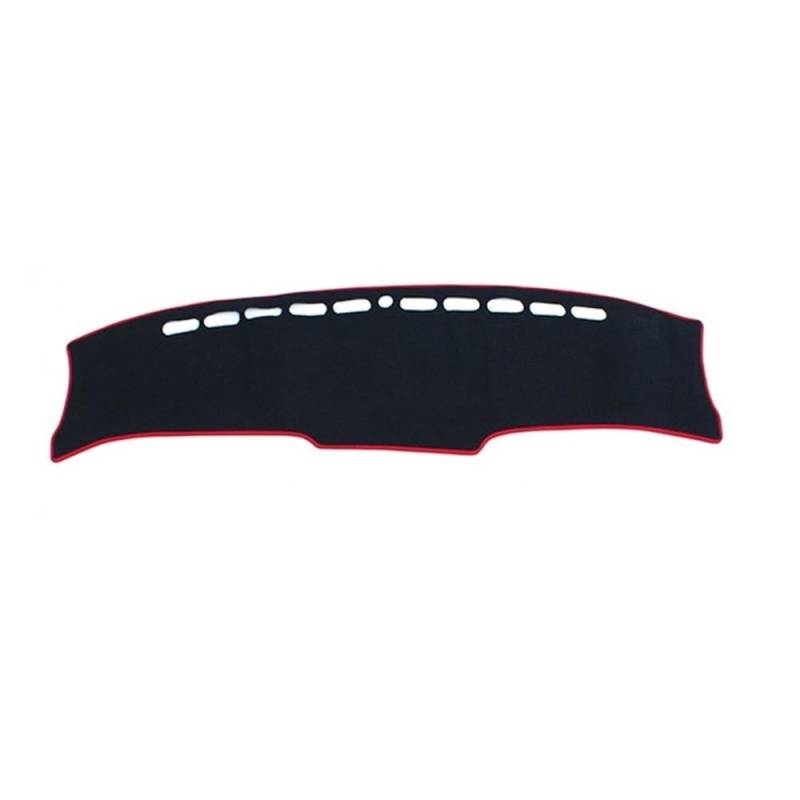 Armaturenbrett-Pad Für Hyun&dai Für Tucson NX4 2021 2022 2023 2024 Auto Dashboard Abdeckung Dash Matte Sonnenschutz Instrument Schreibtisch Nicht-slip Pad(A Red Side RHD) von QGBUSQ