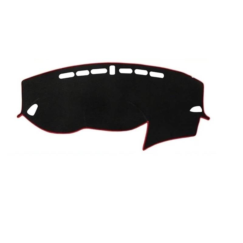 Armaturenbrett-Pad Für Hyun&dai Für Tucson TL 2015 2016 2017 2018 Auto-Armaturenbrett-Abdeckung Armaturenbrett-Matte Sonnenschutz Lichtschutz Rutschfeste Unterlage(A LHD Red Side) von QGBUSQ