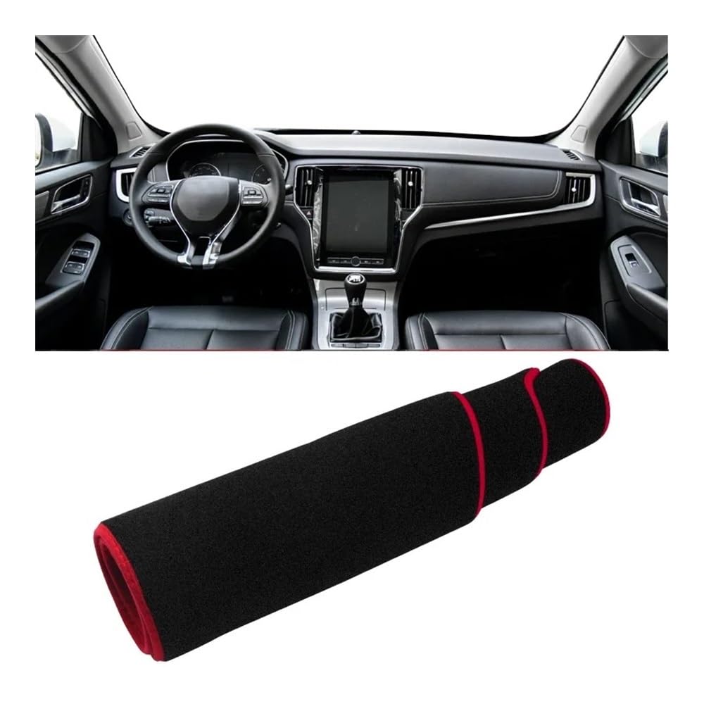 Armaturenbrett-Pad Für MG Für RX5 2016 2017 2018 2019 2020 Auto Dashboard Abdeckung Dash Matte Sonnenschutz Vermeiden Licht Nicht-slip Pad Innen(A Red Side) von QGBUSQ