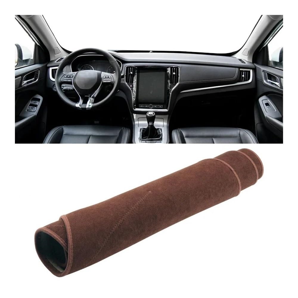 Armaturenbrett-Pad Für MG Für RX5 2016 2017 2018 2019 2020 Auto Dashboard Abdeckung Dash Matte Sonnenschutz Vermeiden Licht Nicht-slip Pad Innen(B Brown) von QGBUSQ