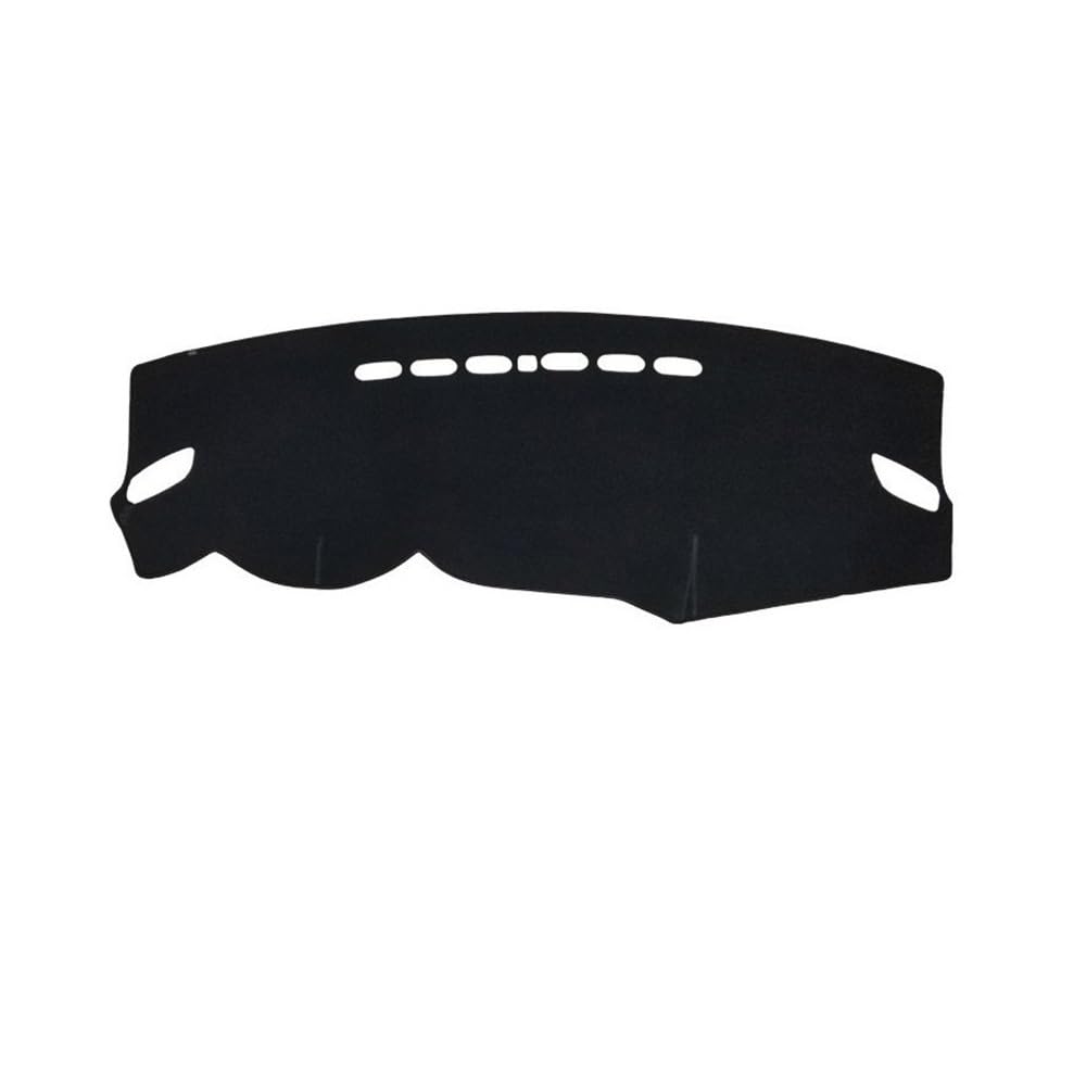 Armaturenbrett-Pad Für Mitsub&ishi Für Outlander 3 2013 2014 2015 2016 2017 2018 2019 2020 2021 Auto-Armaturenbrett-Abdeckung, Armaturenbrett-Matte, Sonnenschutzpolster(A Black Side LHD) von QGBUSQ