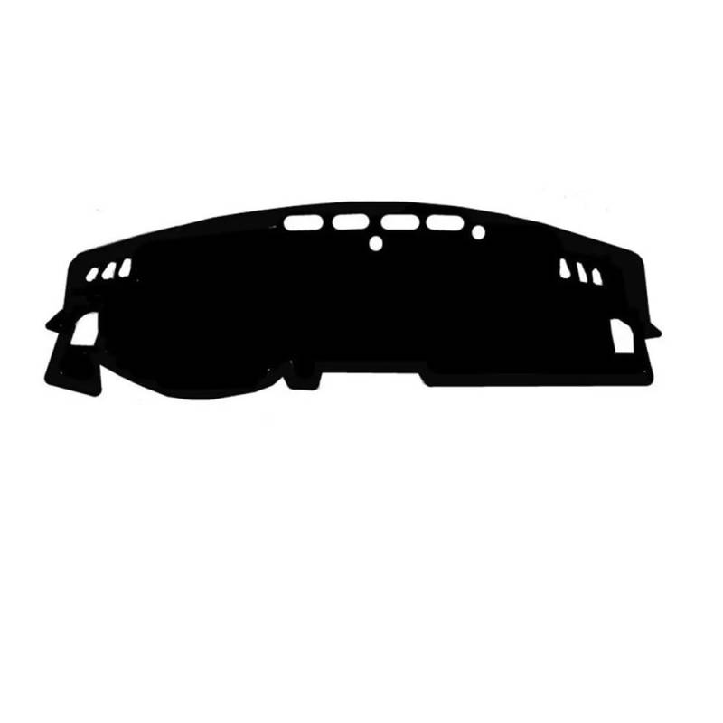 Armaturenbrett-Pad Für N&issan Für Altima L34 2019 2020 2021 2022 2023 Auto Armaturenbrett Armaturenbrett Abdeckung Matte Pad Anti-Rutsch-Instrument Sonnenschirm Teppich(LHD,Black(Black Edge)) von QGBUSQ