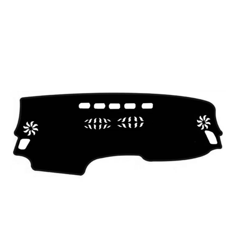 Armaturenbrett-Pad Für Q5 Q5L 2017 2018 2019 2020 2021 Auto Dashboard Abdeckung Matte Pad Dashmat Instrument Sonnenschutzdach Teppich Teppich(RHD,Black(Black Edge)) von QGBUSQ