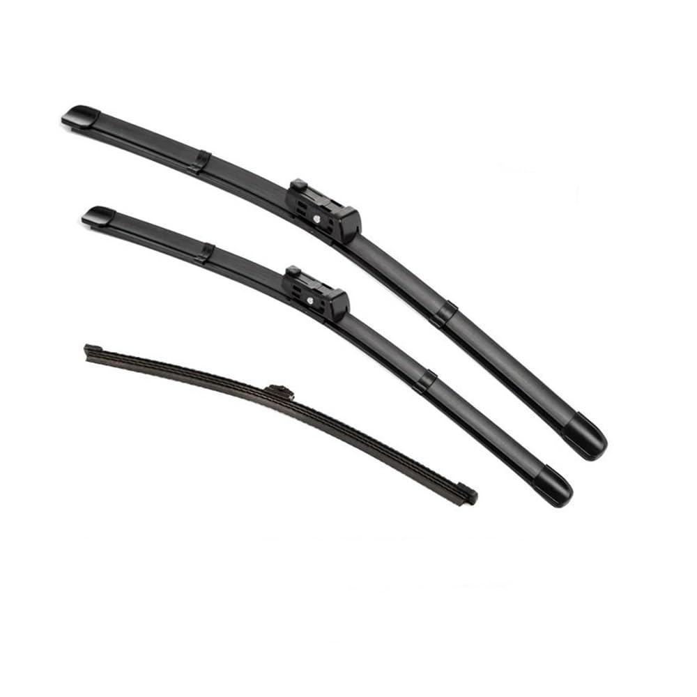 Auto-Wischerblätter 3 Teile/satz Vorne Hinten Scheibenwischer Blades Set Für A3 S3 8V Sportback 2012 2013 2014 2015 2016 2017 2018 2019 2020(Left-hand drive) von QGBUSQ