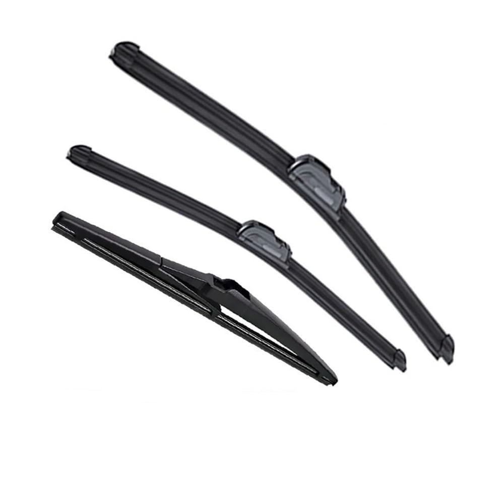 Auto-Wischerblätter 3Pcs Vorne Hinten Scheibenwischer Blades Set Für Le&xus Für RX450H Für RX350 2010 2011 2012 2013 2014 2015 26 "22" 16"(Right-hand drive) von QGBUSQ