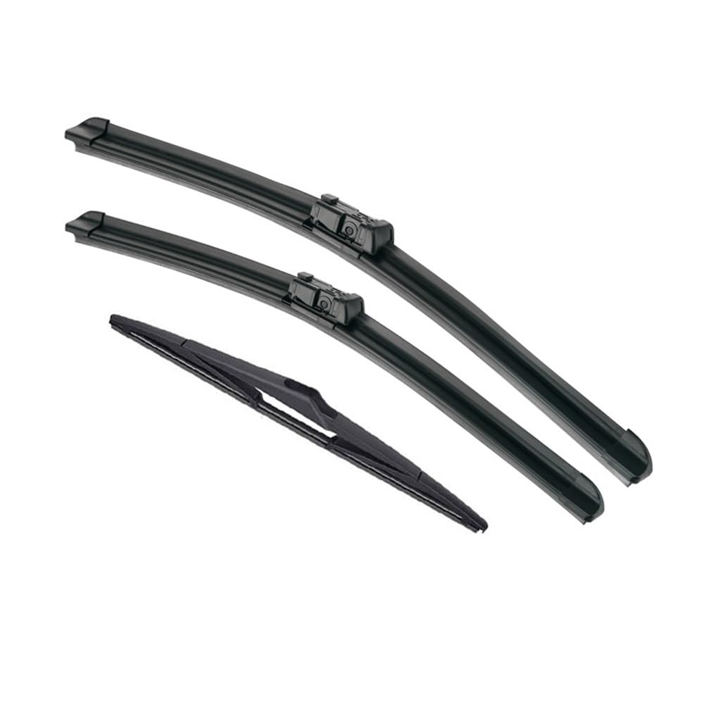 Auto-Wischerblätter Scheibenwischer LHD RHD Vorne Hinten Wischerblätter Set Für For&d Für S-max 2009-2015 Windschutzscheibe Vorne Hinten Fenster 30"+26"+12"(Right hand drive) von QGBUSQ