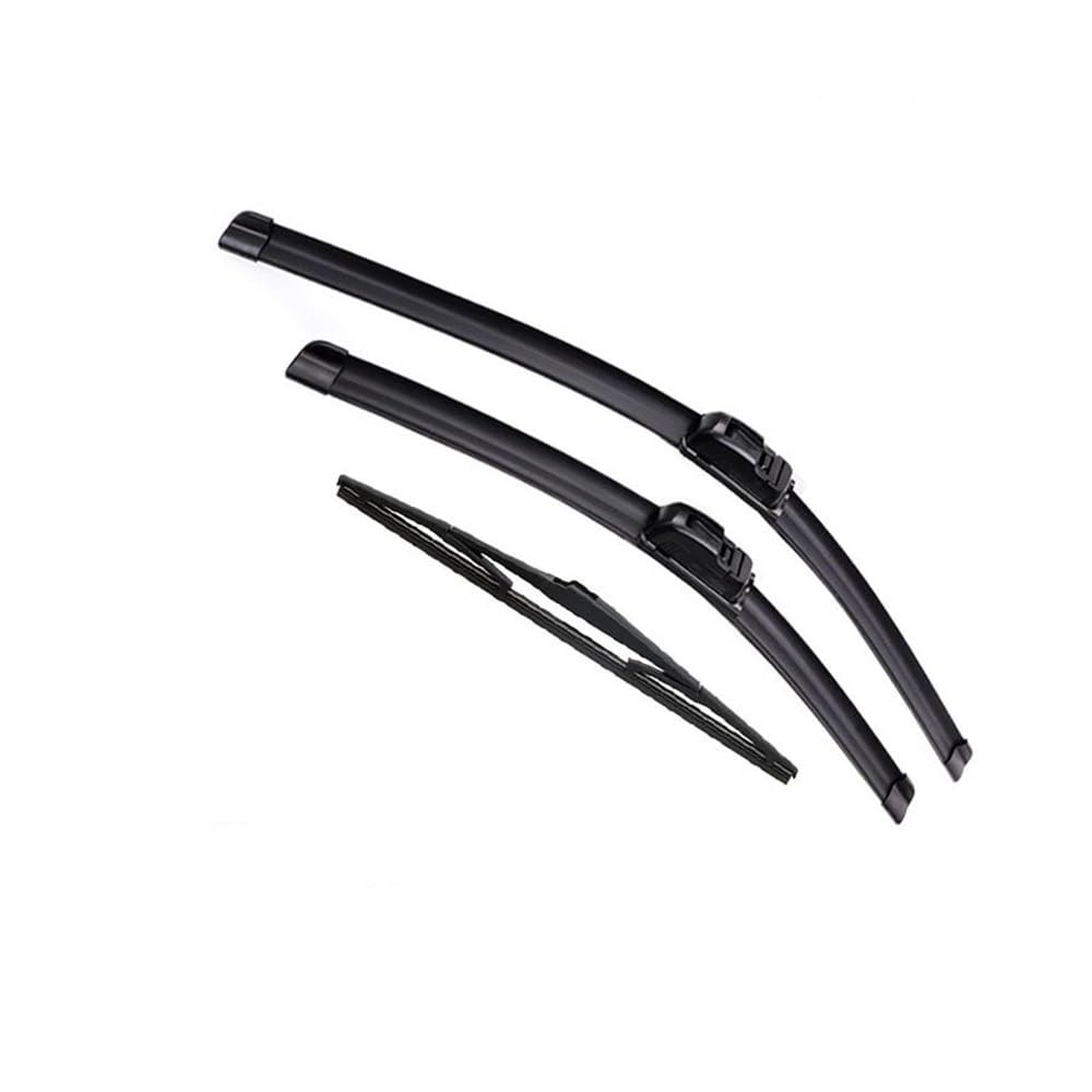 Auto-Wischerblätter Scheibenwischer-Set Für Vorne Und Hinten Für Maz&da Für CX-5 KE 2012–2016 2017 Windschutzscheibe Fenster 24 Zoll + 18 Zoll + 14 Zoll(Left-hand drive) von QGBUSQ