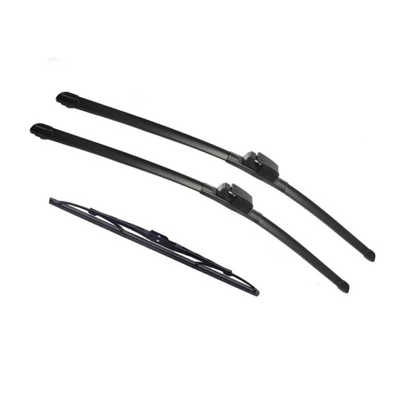 Auto-Wischerblätter Scheibenwischer Vorne Und Hinten Set Für A4 B6 B7 Kombi Avant 2004 2005 2006 2007 2008 Windschutzscheibe 22"+22"+13"(RHD) von QGBUSQ