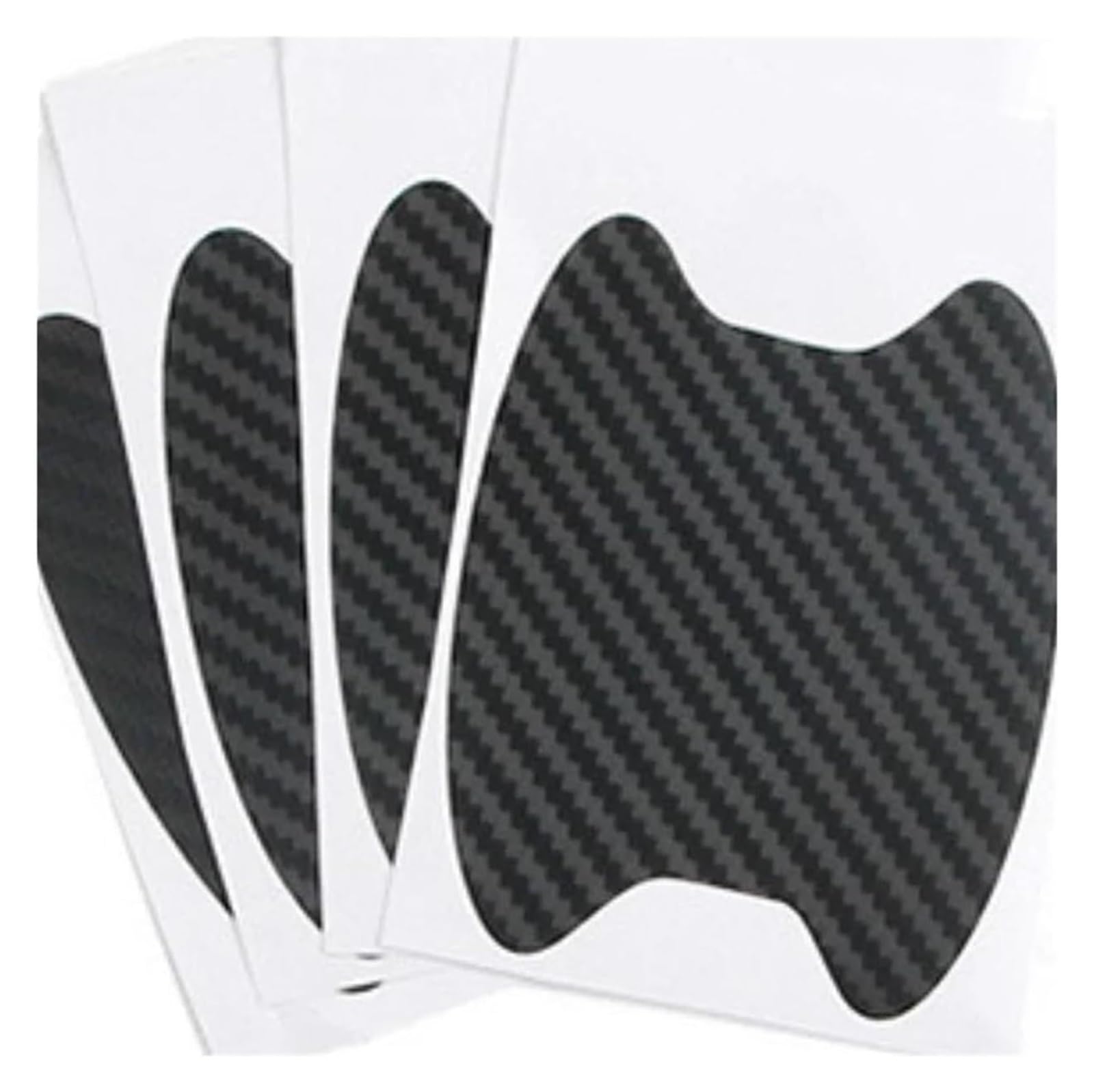 Auto Außentürgriff Kappen Autos Griff Schutz Film Styling Außen Auto Aufkleber Anti Scratch Auto Türgriff Schutz Zubehör(1-4pcs) von QGMKMVZZBK