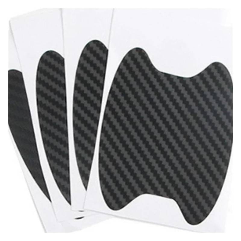 Auto Außentürgriff Kappen Autos Griff Schutz Film Styling Außen Auto Aufkleber Anti Scratch Auto Türgriff Schutz Zubehör(1-4pcs) von QGMKMVZZBK