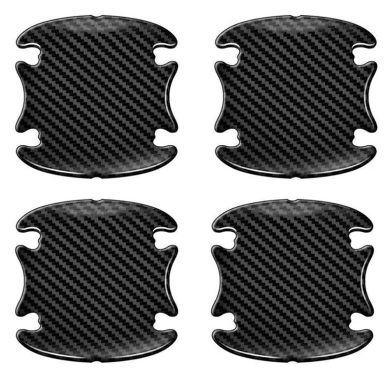 Auto Außentürgriff Kappen Autos Griff Schutz Film Styling Außen Zubehör Auto Aufkleber Anti Scratch Auto Türgriff Schutz(4pcs 3) von QGMKMVZZBK