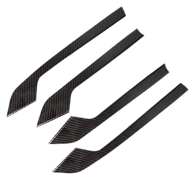 Auto Außentürgriff Kappen Für A4 B9 A4L 2017 2018 Kohlefaser Auto Styling Türgriff Armlehne Panel Tür Schüssel Abdeckung Trim(Door Panel Cover 1) von QGMKMVZZBK
