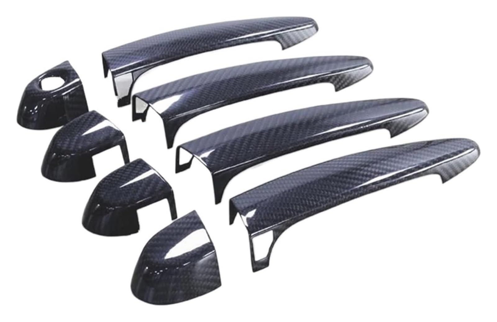 Auto Außentürgriff Kappen Für B&MW 1 2 3 Serie F87 F20 F21 F22 F23 E90 E92 E93 F30 F35 F34 Auto Äußere Türgriffabdeckung Auto Styling(4d With Light-sensor,Left hand drive) von QGMKMVZZBK