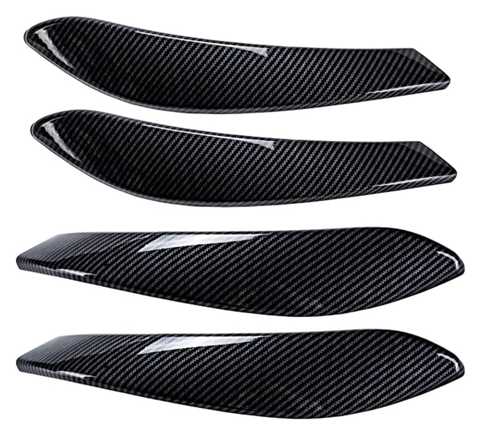 Auto Außentürgriff Kappen Für B&MW 3 4 Serie F30 F31 F32 F33 F34 F35 F36 3GT 2012-2018 Auto-Innentürgriff Äußere Abdeckungsverkleidung(Carbon Fiber 4pcs) von QGMKMVZZBK