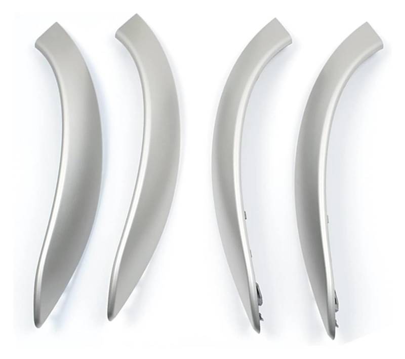 Auto Außentürgriff Kappen Für B&MW 3 4 Serie F30 F31 F32 F33 F34 F35 F36 3GT 2012-2018 Auto-Innentürgriff Äußere Abdeckungsverkleidung(Silver 4pcs) von QGMKMVZZBK