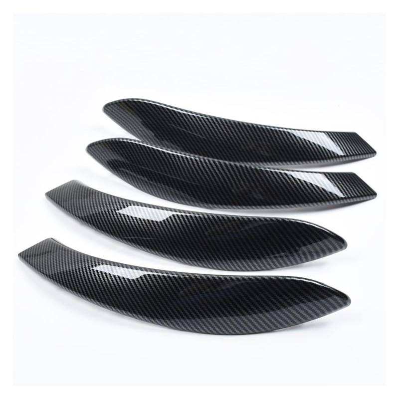 Auto Außentürgriff Kappen Für B&MW 3 4 Serie F30 F80 F31 F32 F33 F34 F35 F36 2013–2018 Innentür-Zuggriff Äußere Abdeckungsverkleidung(Carbonfiber 4pcs Set) von QGMKMVZZBK
