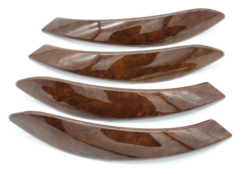 Auto Außentürgriff Kappen Für B&MW 3 4 Serie F30 F80 F31 F32 F33 F34 F35 F36 2013–2018 Innentür-Zuggriff Äußere Abdeckungsverkleidung(Walnut 4pcs Set) von QGMKMVZZBK