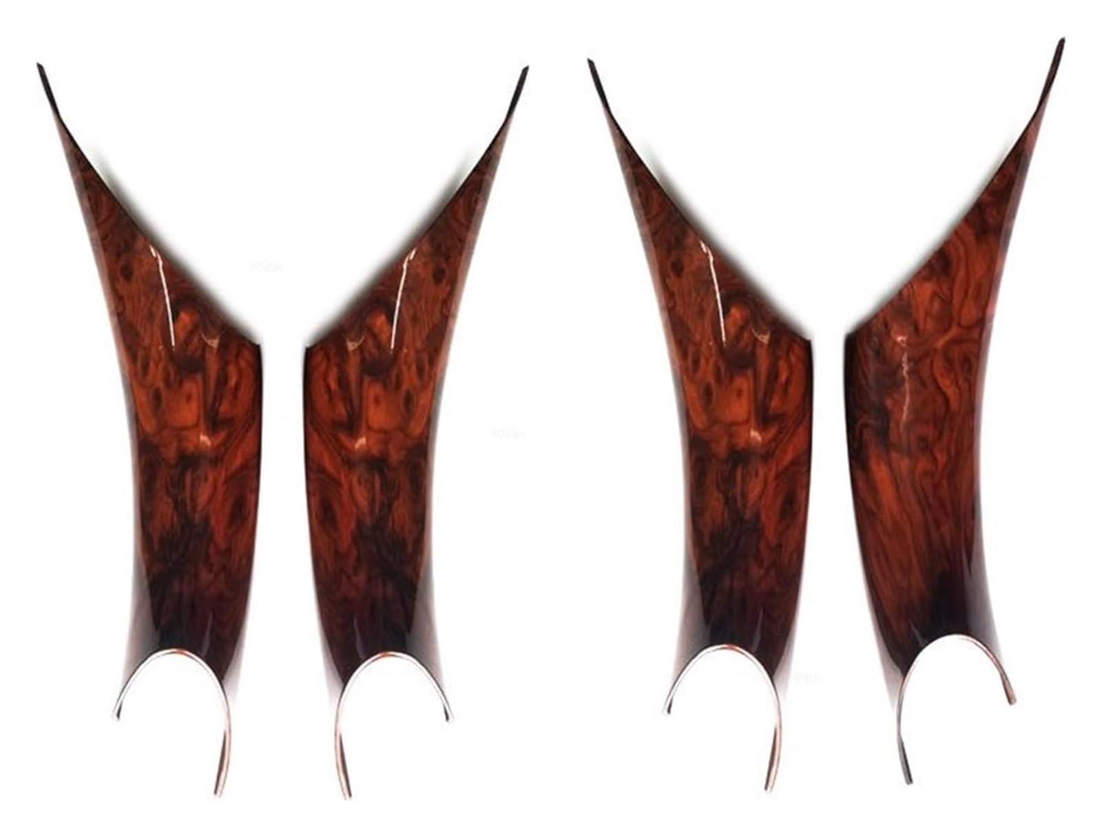 Auto Außentürgriff Kappen Für B&MW 3 4 Serie F32 F34 F30 F35 Auto Styling Mahagoni Textur Tür Panel Haltegriff Abdeckungen Armlehne Schutz Trim(4pcs) von QGMKMVZZBK
