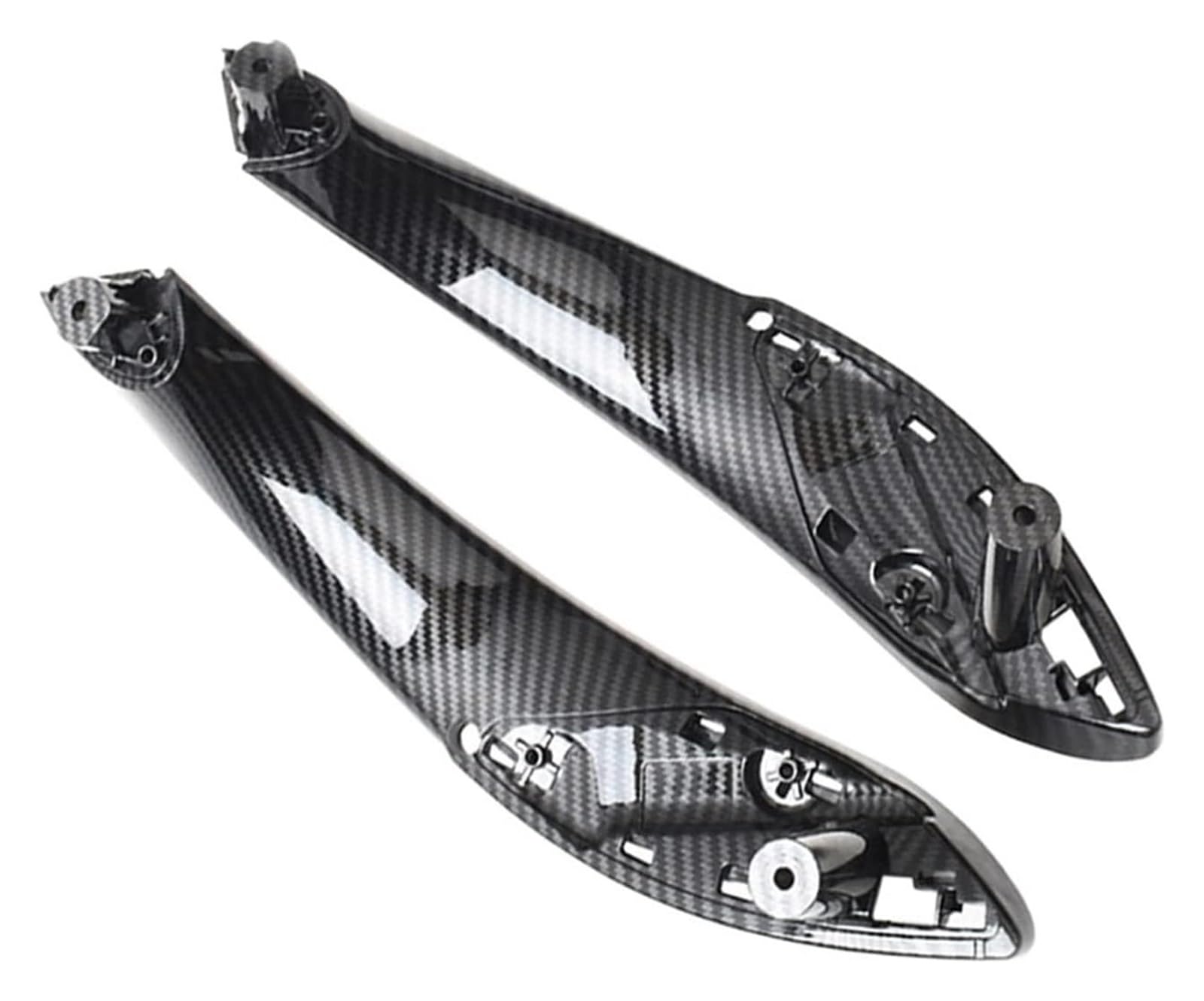 Auto Außentürgriff Kappen Für B&MW 3er F30 F80 F31 F32 F33 F34 F35 F36 318i 320i 328i 330i 335i Auto-Innentürgriff Mit Äußerer Abdeckung(Carbon Front 2pcs) von QGMKMVZZBK