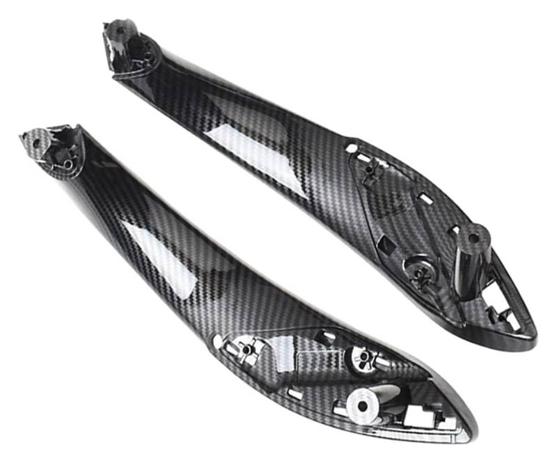 Auto Außentürgriff Kappen Für B&MW 3er F30 F80 F31 F32 F33 F34 F35 F36 318i 320i 328i 330i 335i Auto-Innentürgriff Mit Äußerer Abdeckung(Carbon Front 2pcs) von QGMKMVZZBK