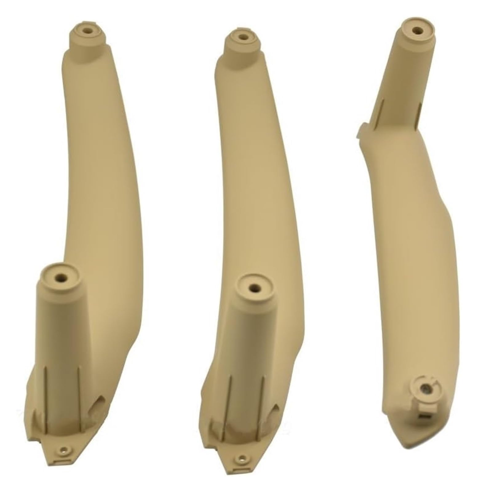 Auto Außentürgriff Kappen Für B&MW E70 E71 X5 X6 SAV 2007-2014 51416969401 Auto Auto Accessori Innere Tür Armlehne Panel Griff Pull Trim Abdeckung(Beige 3pcs) von QGMKMVZZBK