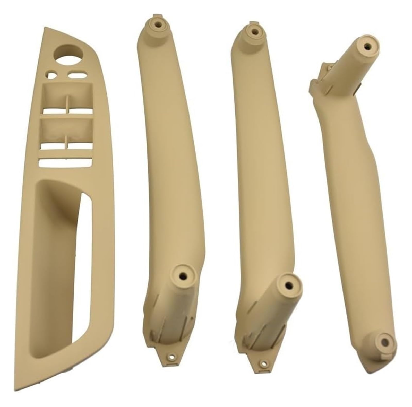 Auto Außentürgriff Kappen Für B&MW E70 E71 X5 X6 SAV 2007-2014 51416969401 Auto Auto Accessori Innere Tür Armlehne Panel Griff Pull Trim Abdeckung(Beige 4pcs) von QGMKMVZZBK