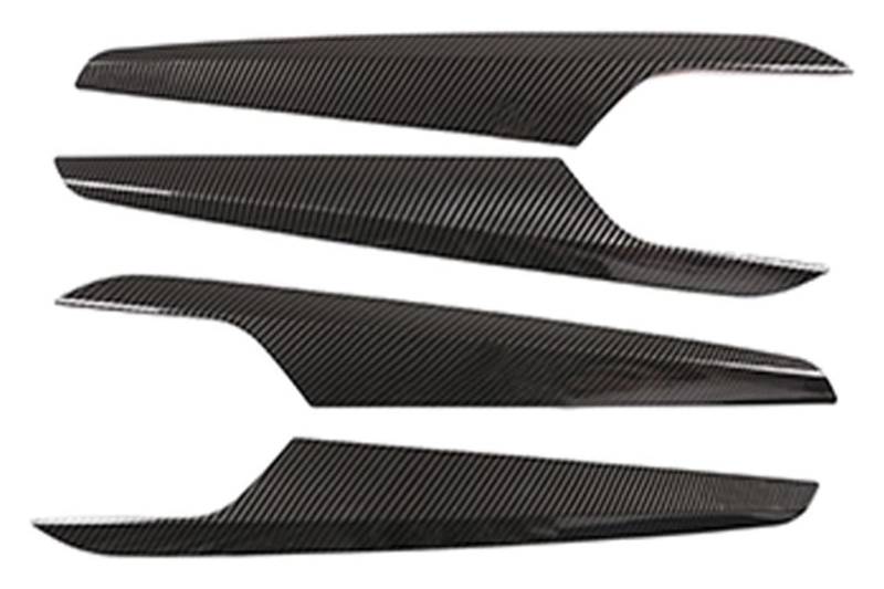 Auto Außentürgriff Kappen Für B&MW X1 E84 2011-2015 Auto Innentürgriff Handlauf Panel Abdeckung Zierleiste Garnieraufkleber Styling(Carbon Fiber) von QGMKMVZZBK